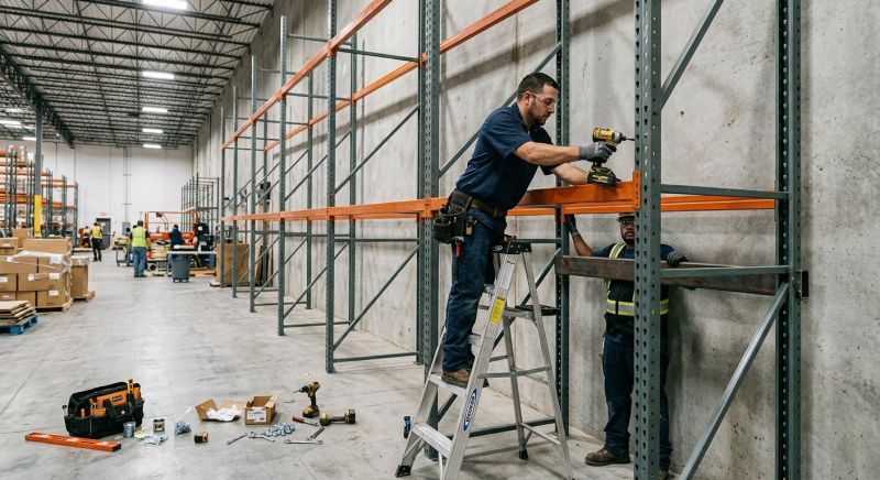 Overhead Shelving Installation in Charlotte, NC