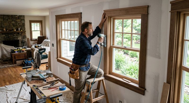 Trim Installation in Wilmington, NC