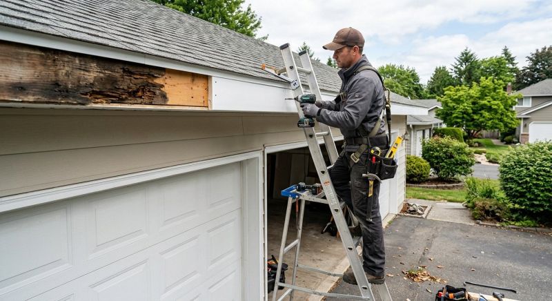 Garage Fascia Repair Service