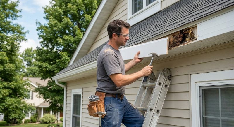 Garage Fascia Repair Service